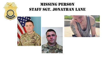 Missing Person: Staff Sgt. Jonathan Lane