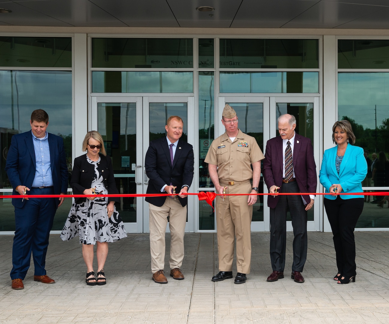 NSWC Crane hosts ribbon cutting for new location at WestGateCrane