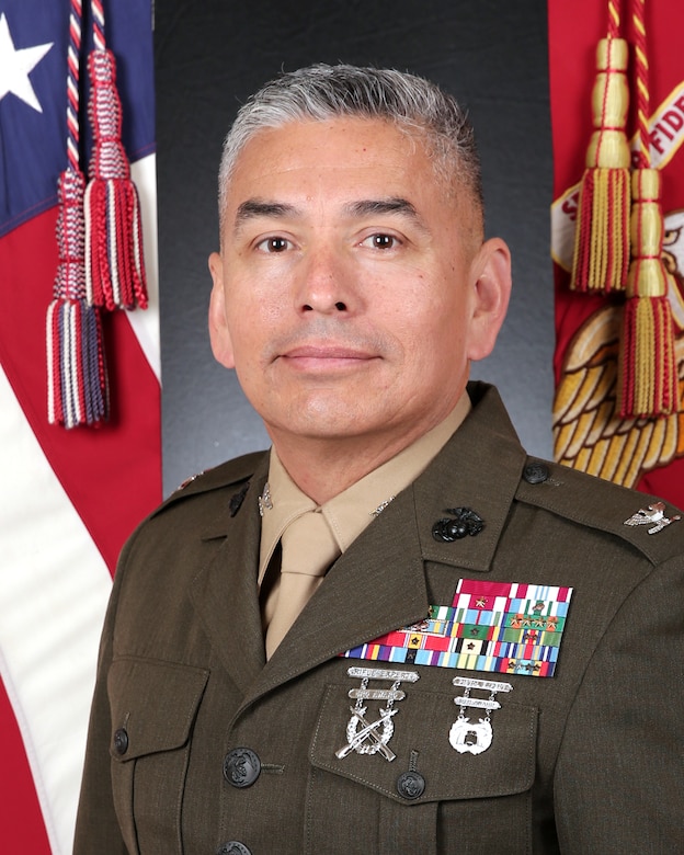 Colonel Ernest Govea Official Biography Photo