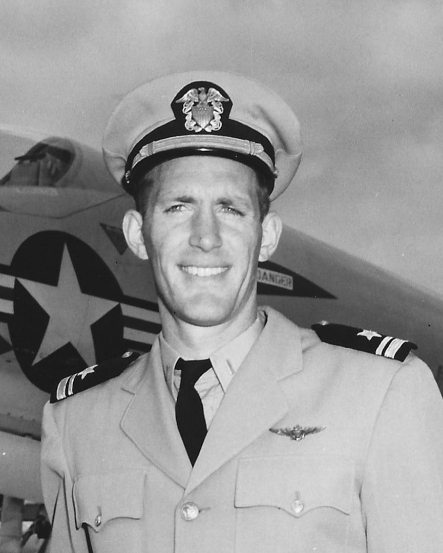 A photograph of LTJG Tom Beard, who began his career as a Navy pilot and transferred to the Coast Guard aviation branch. (Courtesy of the author)
