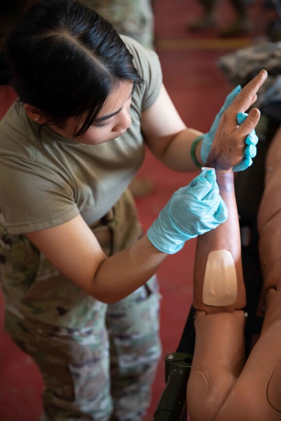 Effects and enablers team create real-world training during Global Medic exercise