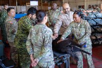 Effects and enablers team create real-world training during Global Medic exercise