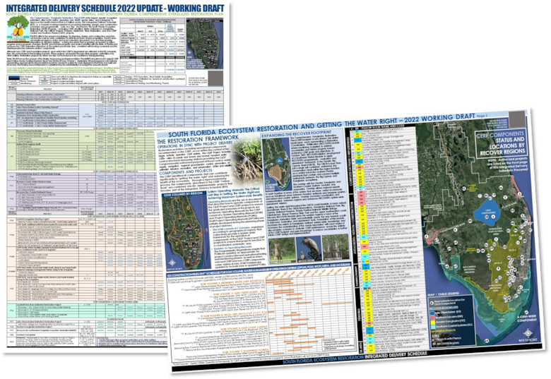 Image of front and back page of Integrated Delivery Schedule (IDS) 2022