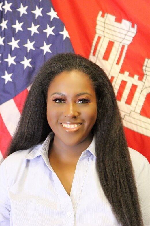 Jessica Frierson, a training and development program manager with the U.S. Army Engineer Research and Development Center