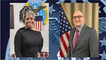 DLA Aviation recognizes Shamika Davis and Jacob Kotula.