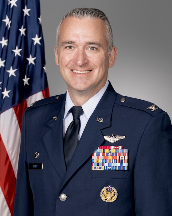 Official photo of Colonel Peter N. Kulis, 81st Training Wing Medical Group commander.