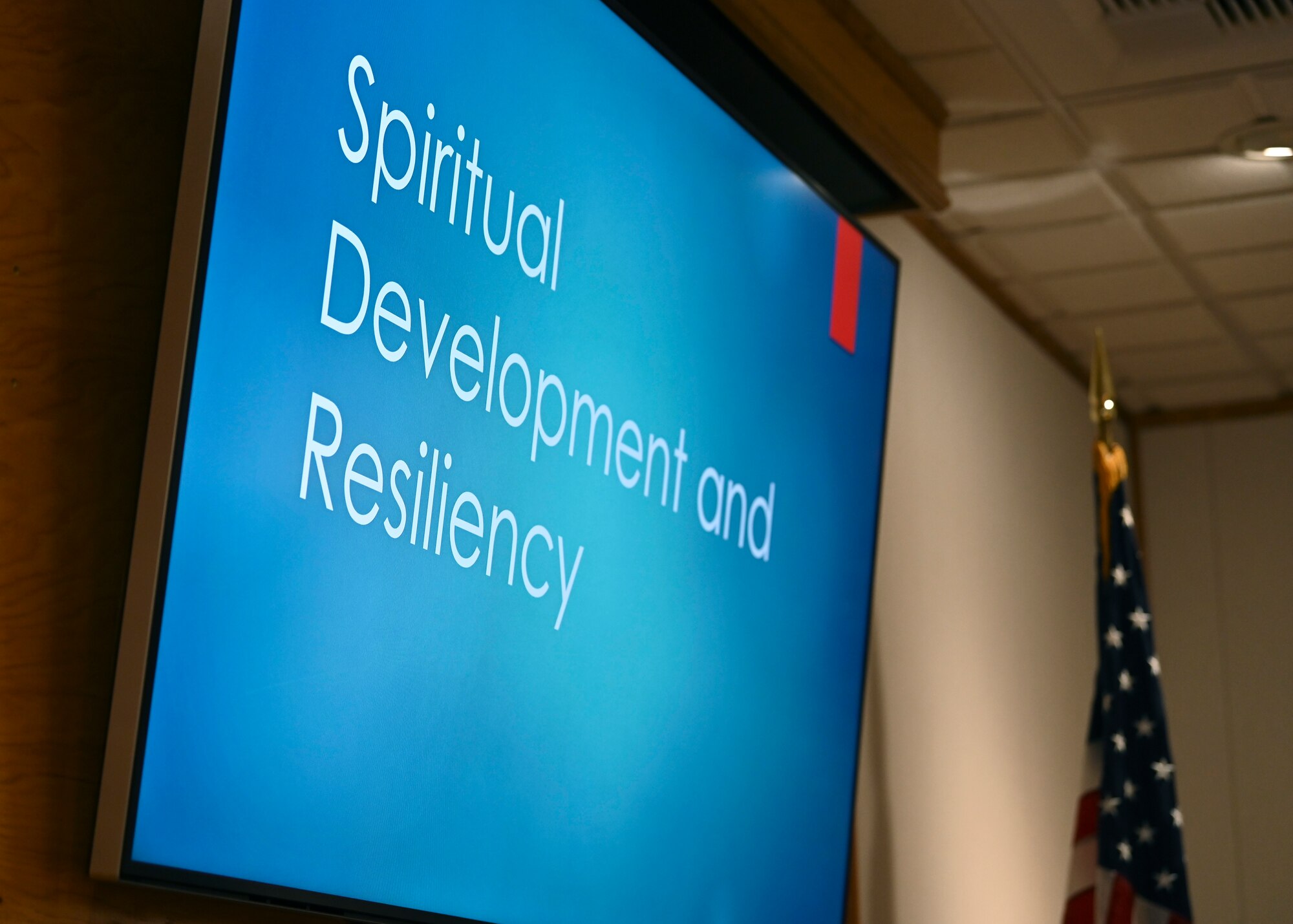 The 62d Aerial Port Squadron held a spiritual development and resiliency class during a Warrior Heart Focus Day at Joint Base Lewis-McChord, Washington, June 28, 2023. The 62d APS hosted resiliency events, focused on building the best versions of their Airmen. The events included classes for diet and nutritional cooking, crossfit and weight training, sleep and fatigue support, stress management, spiritual resiliency, physical therapy, mindfulness and a running clinic. (U.S. Air Force photo by Senior Airman Callie Norton)