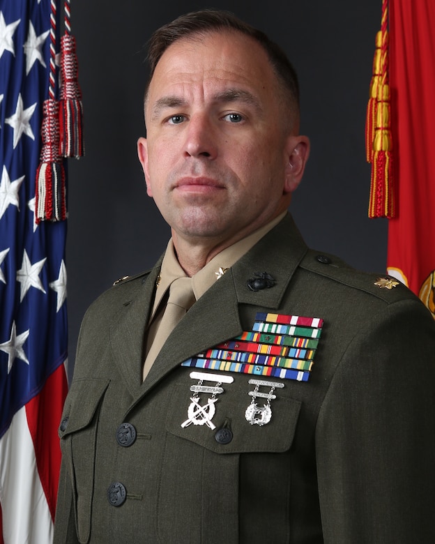 Maj. Michael A. Cooley, Combat Logistics Battalion 22 executive officer