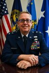 U.S. Air Force Maj. Gen. Daryl Bohac, Nebraska's 33rd Adjutant General, poses for a portrait during his last week in the office prior to his retirement following 45 years of dedicated military service, including 10 as adjutant general.