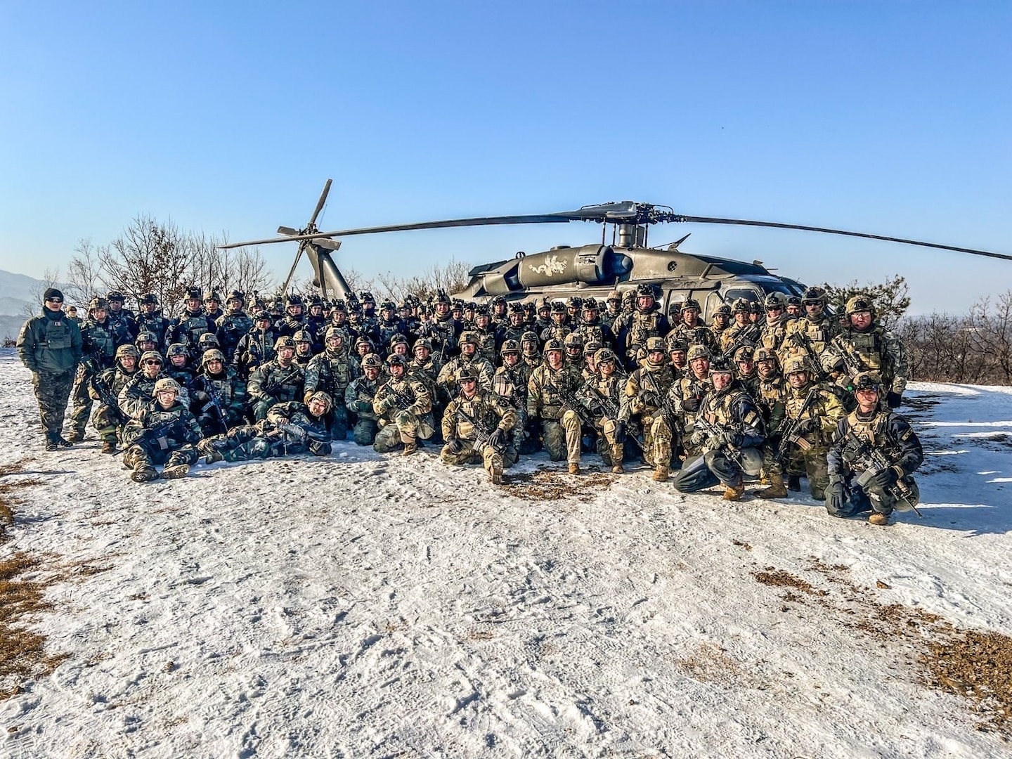 Soldiers from the U.S. Army’s 181st Chemical, Biological, Radiological, Nuclear (CBRN) Company (Hazardous Response) “Double Dragons” served alongside the 23rd CBRN Battalion, 2nd Infantry Division and Eighth Army during a nine-month rotational deployment to South Korea. The Double Dragons served with many American and South Korean units and trained for many missions, including sensitive site exploitation.