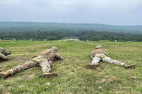 Pennsylvania National Guard members compete in the annual Governor’s Twenty marksmanship competition July 1, 2023, at Fort Indiantown Gap, Pa. (Courtesy photo)