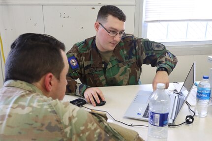Va. National Guard troops depart for Texas