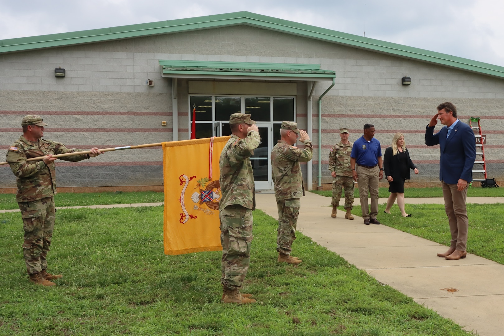 Va. National Guard troops depart for Texas