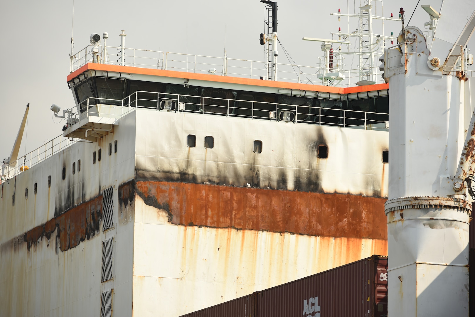 Unified Command continues response to fire aboard motor vessel Grande Costa D’Avorio at Port Newark