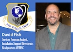 Photo of Fish with AFIMSC shield