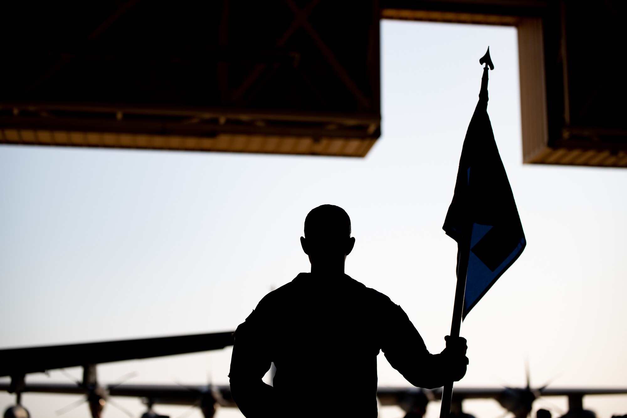 Presenting flag