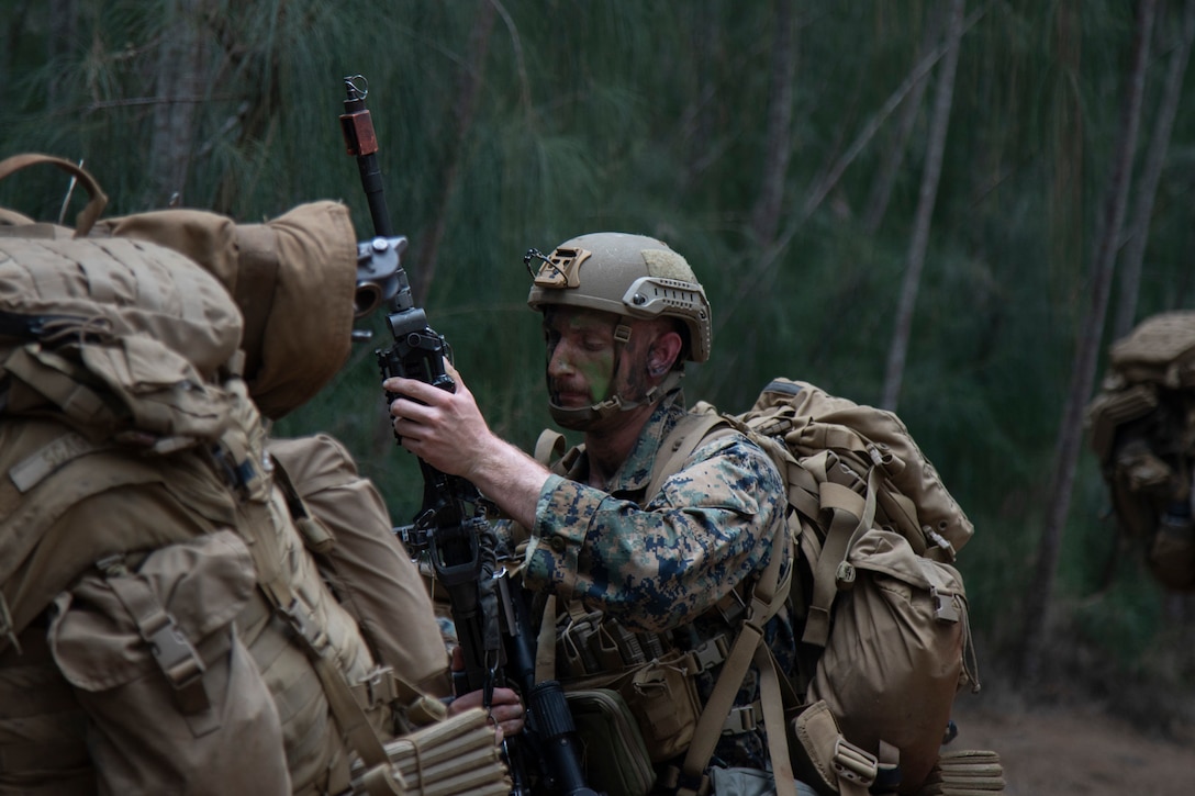 AIMC Conducts Jungle Warfare Training at Kahuku Training Area