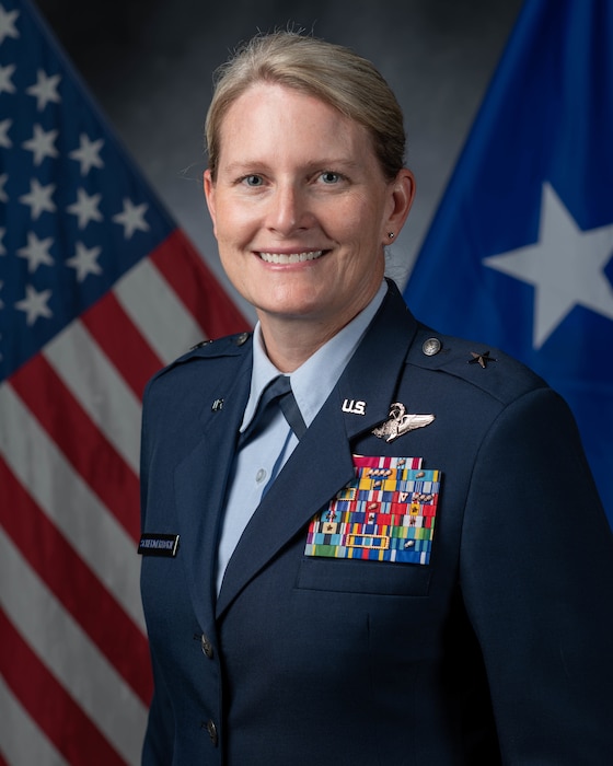 This is the official portrait of Brig. Gen. Jocelyn Schermerhorn.