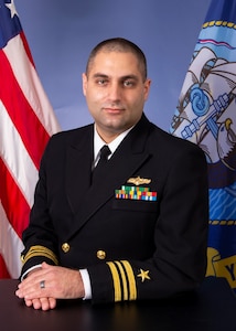 Lt. Cmdr. Adam Burke, OFFICER IN CHARGE, NAVY INFORMATION OPERATIONS DETACHMENT (NIOD), GROTON, CT