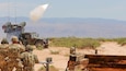 Soldiers from 1st Battalion, 174th Air Defense Artillery Brigade, Ohio National Guard, engage an unmanned aircraft during a live-fire missile range at Fort Bliss, Texas, June 17, 2023.