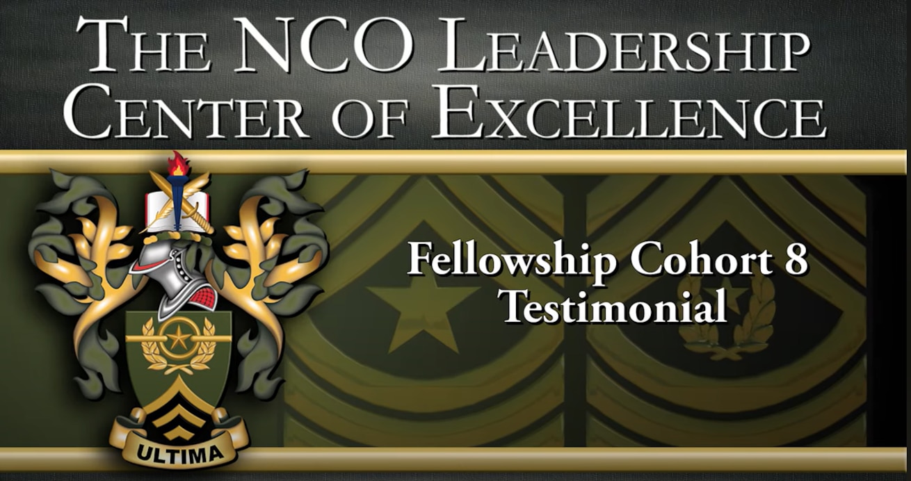 Fellowship Cohort 8 Testimonial