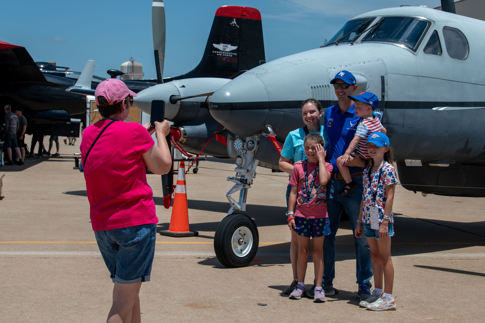 Blue angels at tinker afb clearance