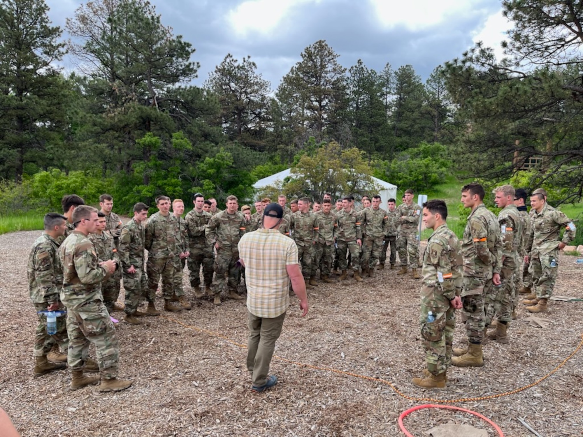 The Special Warfare Orientation Course is a two-week professional development opportunity for AFROTC and U.S. Air Force Academy cadets. This course is offered twice in the summers with the intent to better prepare and recruit cadets interested in Air Force Special Warfare for the screening and selection process. As the only officer Air Force specialty codes that require a pre-commissioning screener, providing more exposure to the mental, physical and educational aspects of special warfare can play a pivotal role in a cadet’s performance during the screener. The current selection rate is only 20-23 percent, and the career fields include Special Tactics, Tactical Air Control Party and Combat Rescue. (Courtesy Photo)