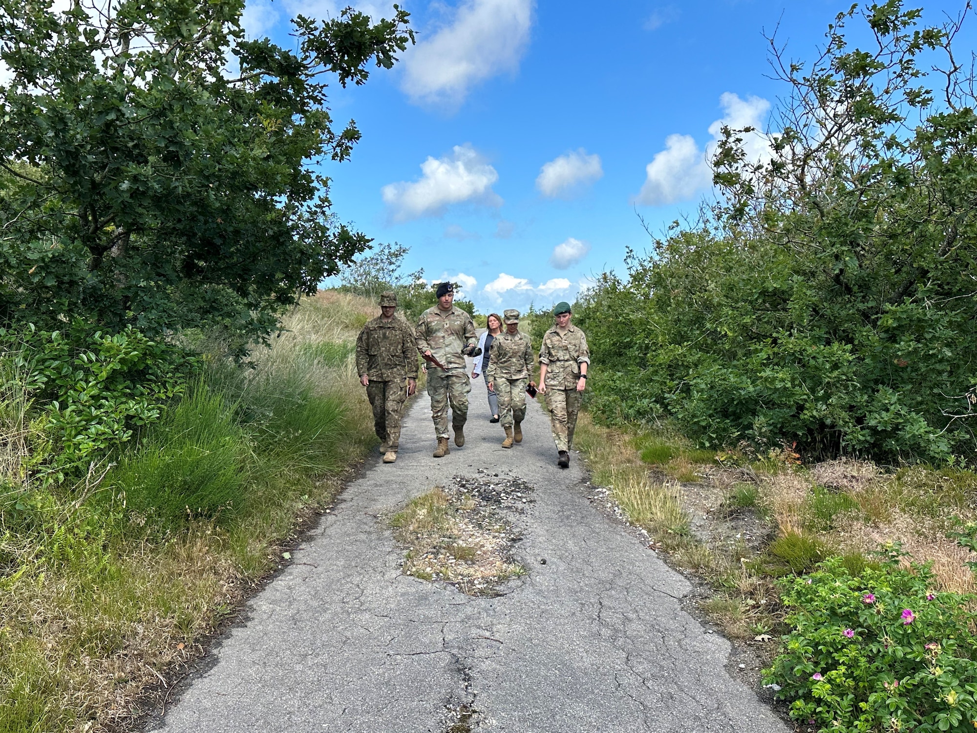 TEC visits Danish Home Guard to discuss training collaboration