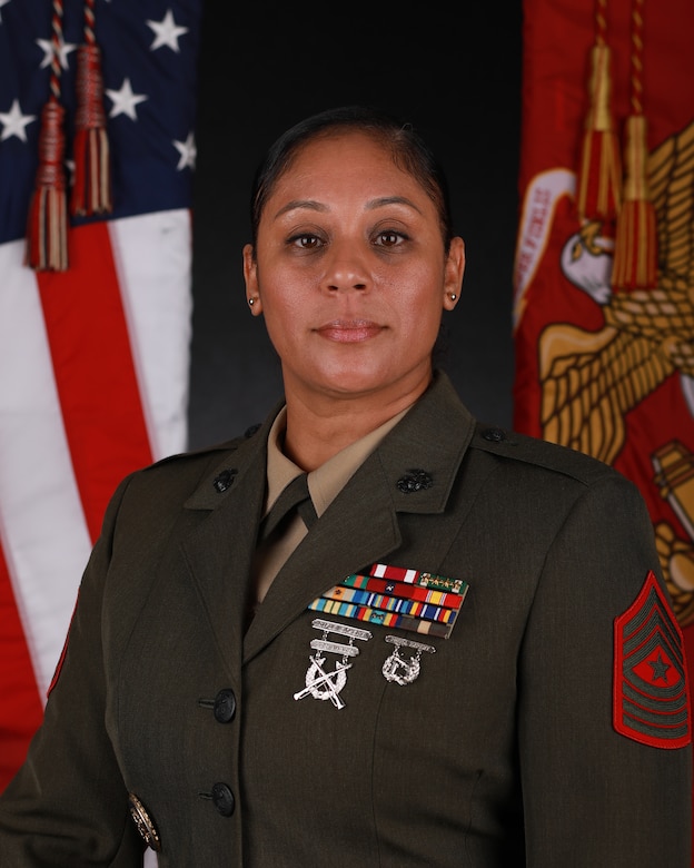 Sgt. Maj. Jesabel D. Cuadro > 6th Marine Corps District > Biography