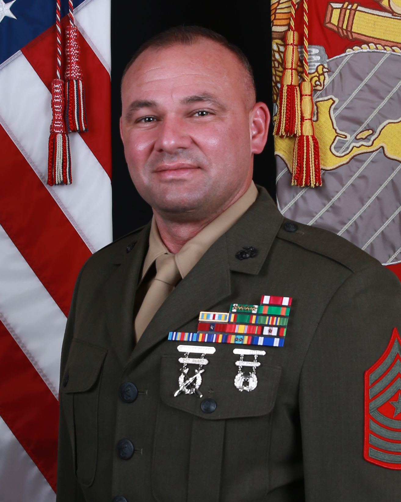Sgt. Maj. David M. Bombard > 6th Marine Corps District > Biography