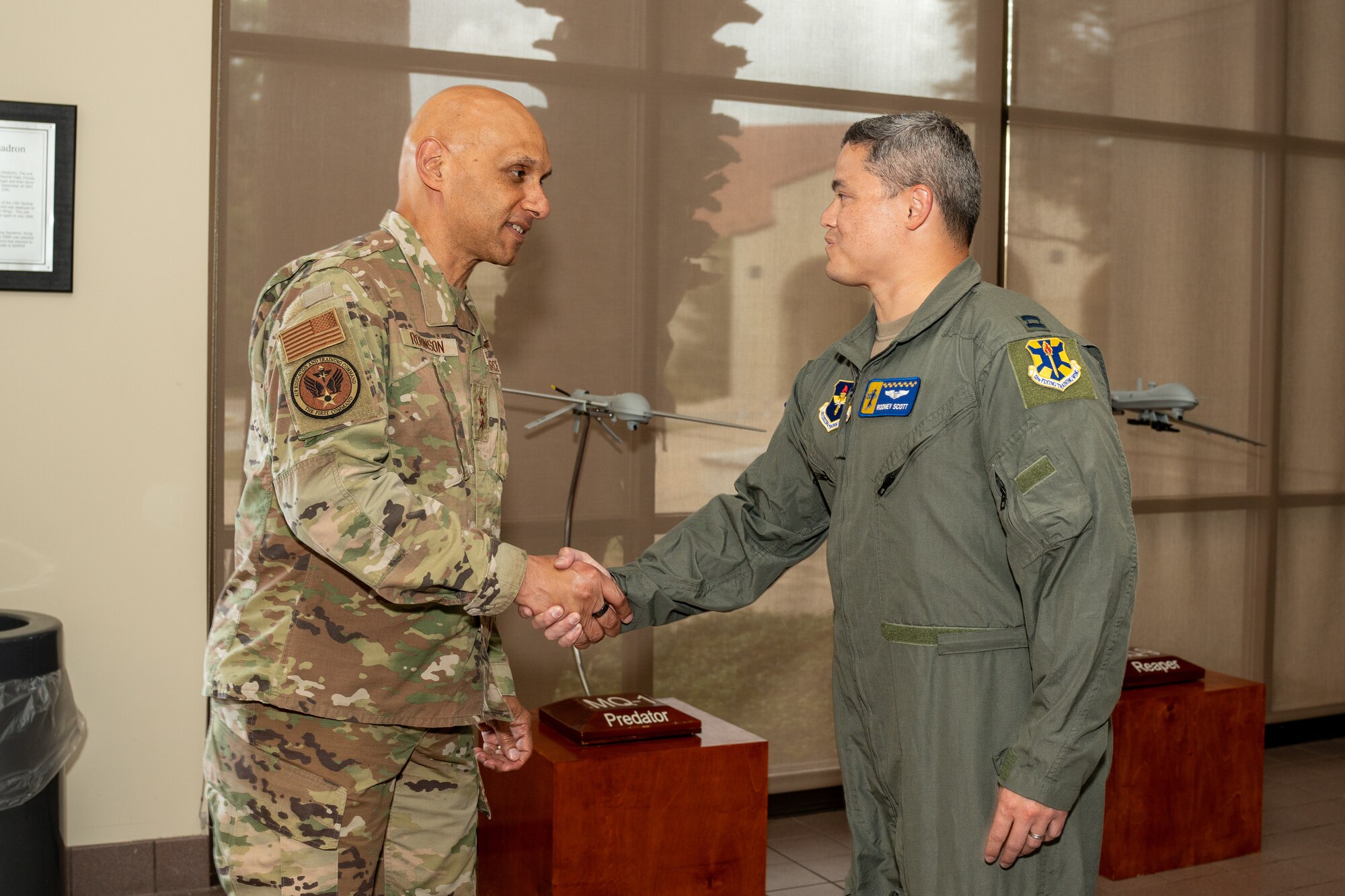 Lt. Gen. Robinson visits JBSA-Randolph
