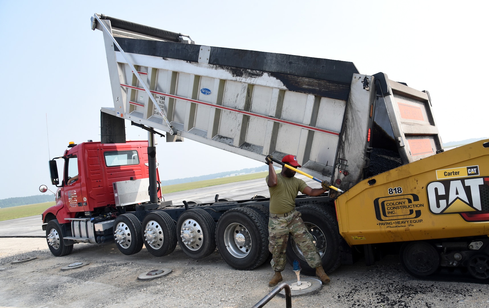 RED HORSE tackles runway overrun improvements at Blackstone Army Airfield