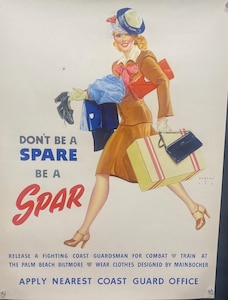 SPAR recruiting poster from World War II