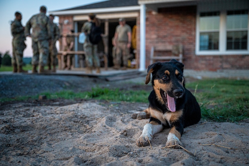 103rd Engineers help build houses for disabled native veterans