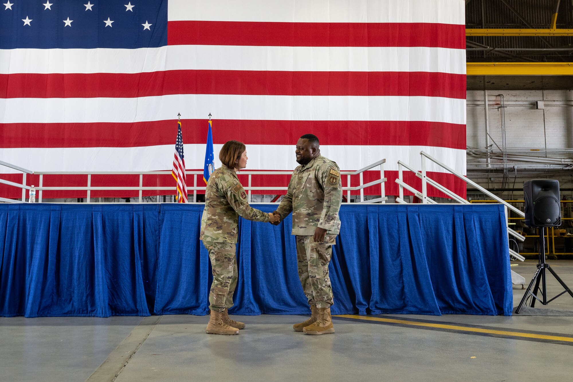 CMSAF coins airman