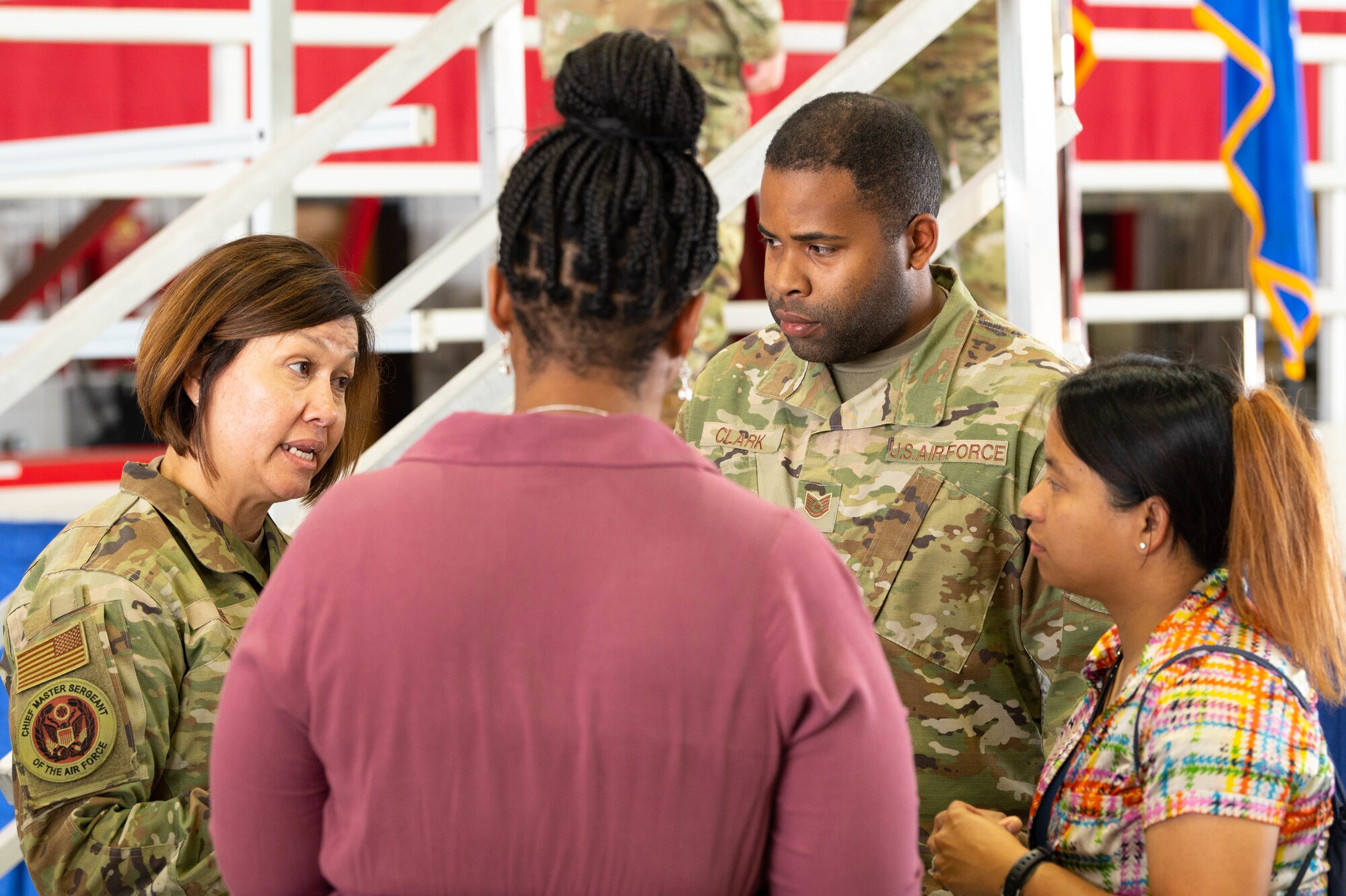 CMSAF speaks to airman