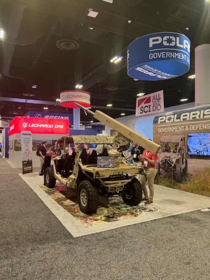 Polaris Government & Defense (Booth 413), Exhibition Hall (Upper Level) at SOF Week 2023, Tampa, Florida