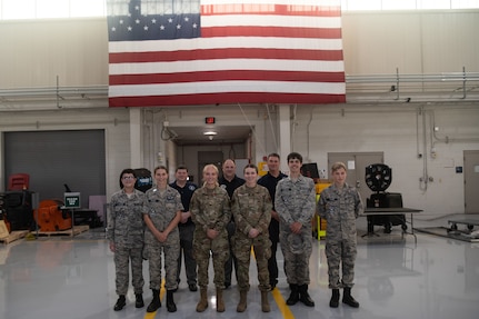 Virginia Wing Civil Air Patrol visits the VaANG