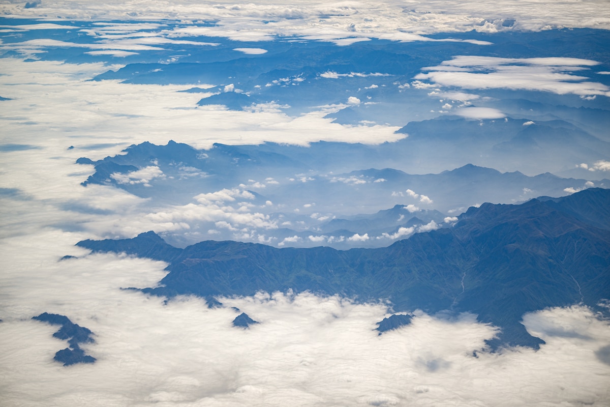 Photo of Peru from C-17.