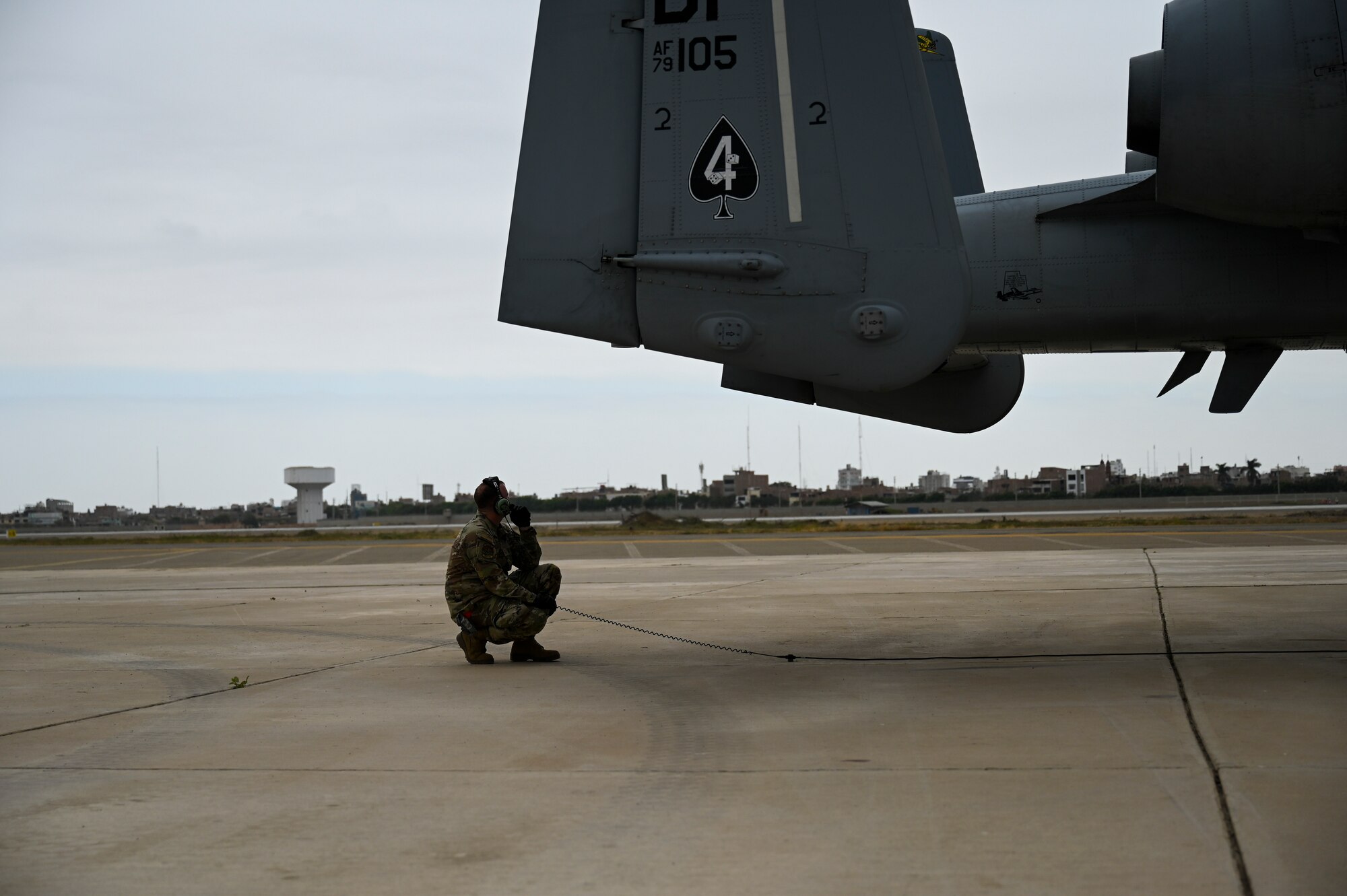 The first A-10s ever to launch out of South America took off July 11, 2023, from Chiclayo, Peru. The A-10s are deployed from Davis-Monthan Air Force Base, Ariz., as part of Patriot Fury, the first Air Force Reserve-led international exercise in South America focusing on agile combat employment and the new Air Force Force Gerneration model. (U.S. Air Force photo by Master Sgt. Bob Jennings)