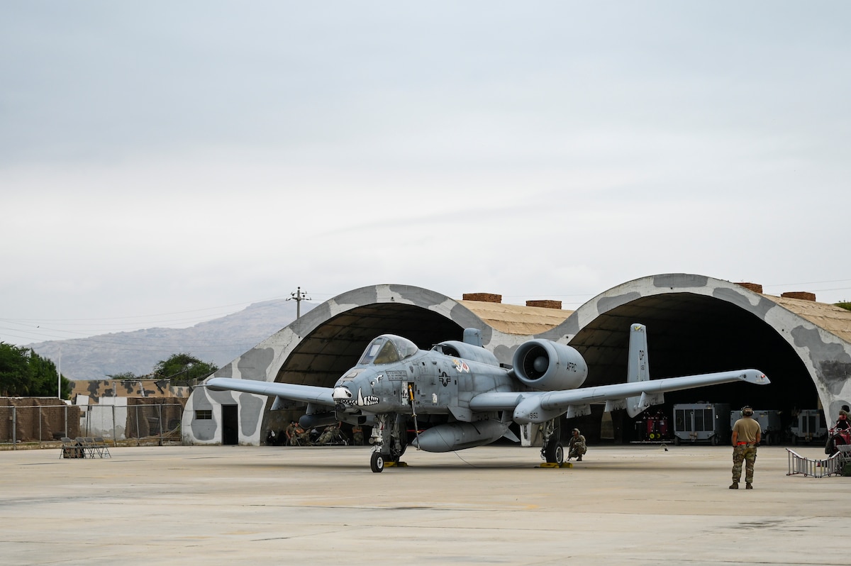 The first A-10s ever to launch out of South America took off July 11, 2023, from Chiclayo, Peru. The A-10s are deployed from Davis-Monthan Air Force Base, Ariz., as part of Patriot Fury, the first Air Force Reserve-led international exercise in South America focusing on agile combat employment and the new Air Force Force Gerneration model. (U.S. Air Force photo by Master Sgt. Bob Jennings)