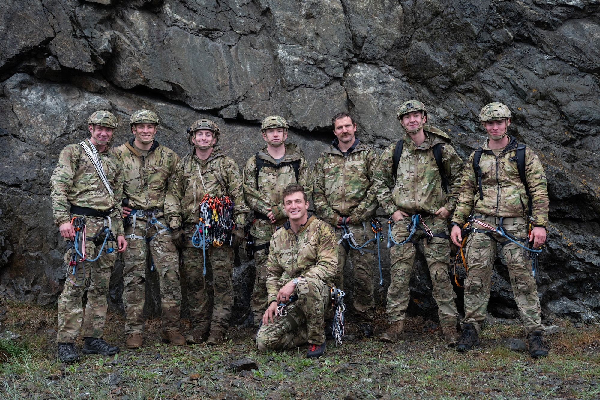 3rd ASOS special warfare Airmen hone mountaineering skills in Alaska
