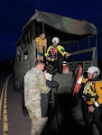 The Vermont National Guard Soldiers' quick reaction force worked with North Carolina and Massachusetts urban search and rescue teams to rescue and relocate 27 people and their pets in Cambridge.