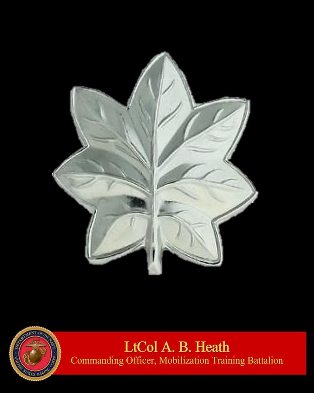 LtCol A. B. Heath (Temp Photo/Bio)