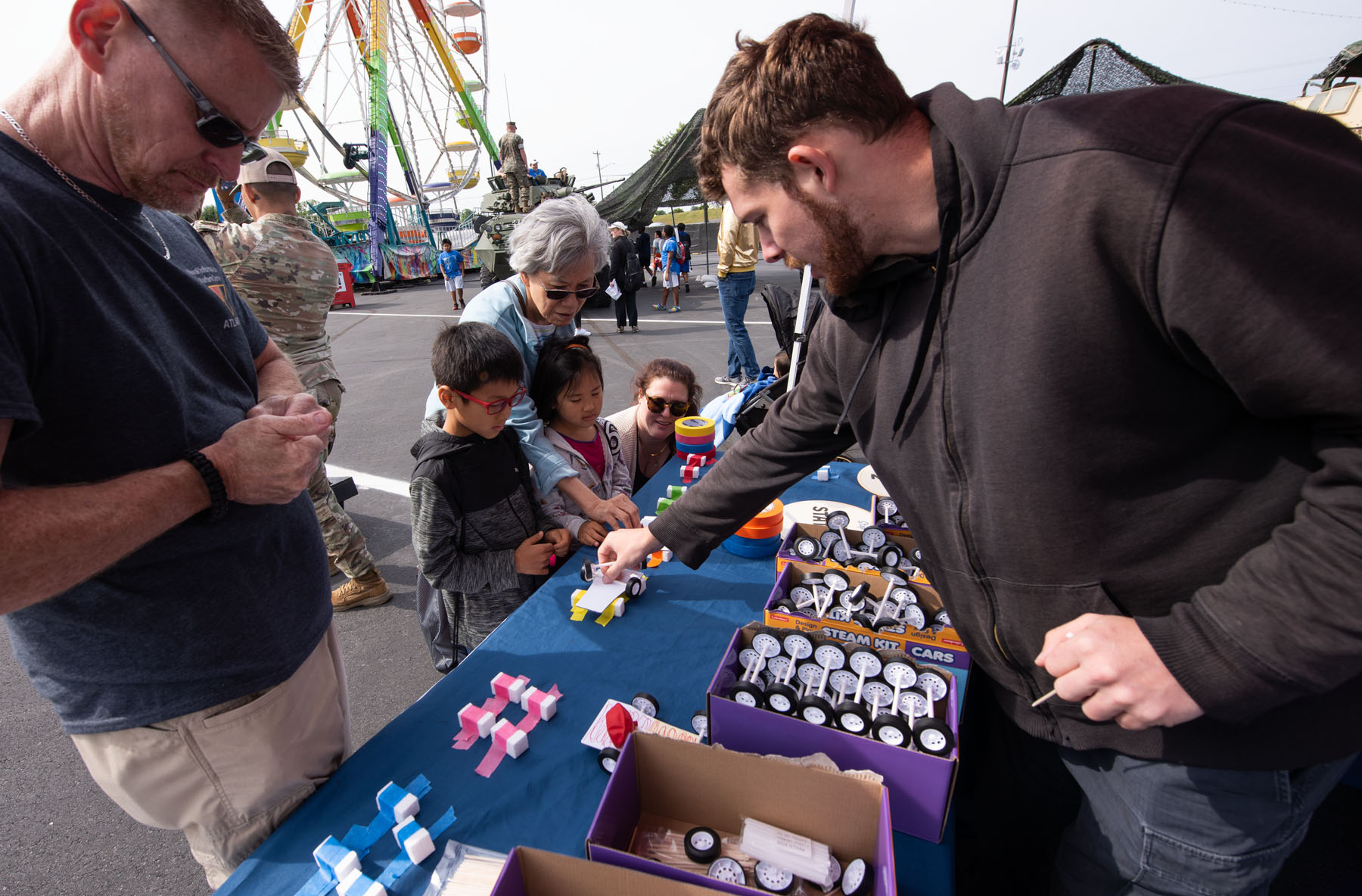 NIWC Atlantic Supports Coca Cola 600 STEAM Expo Photos