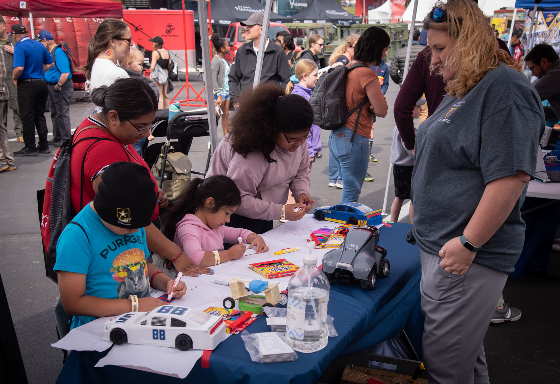 NIWC Atlantic Supports Coca Cola 600 STEAM Expo Photos