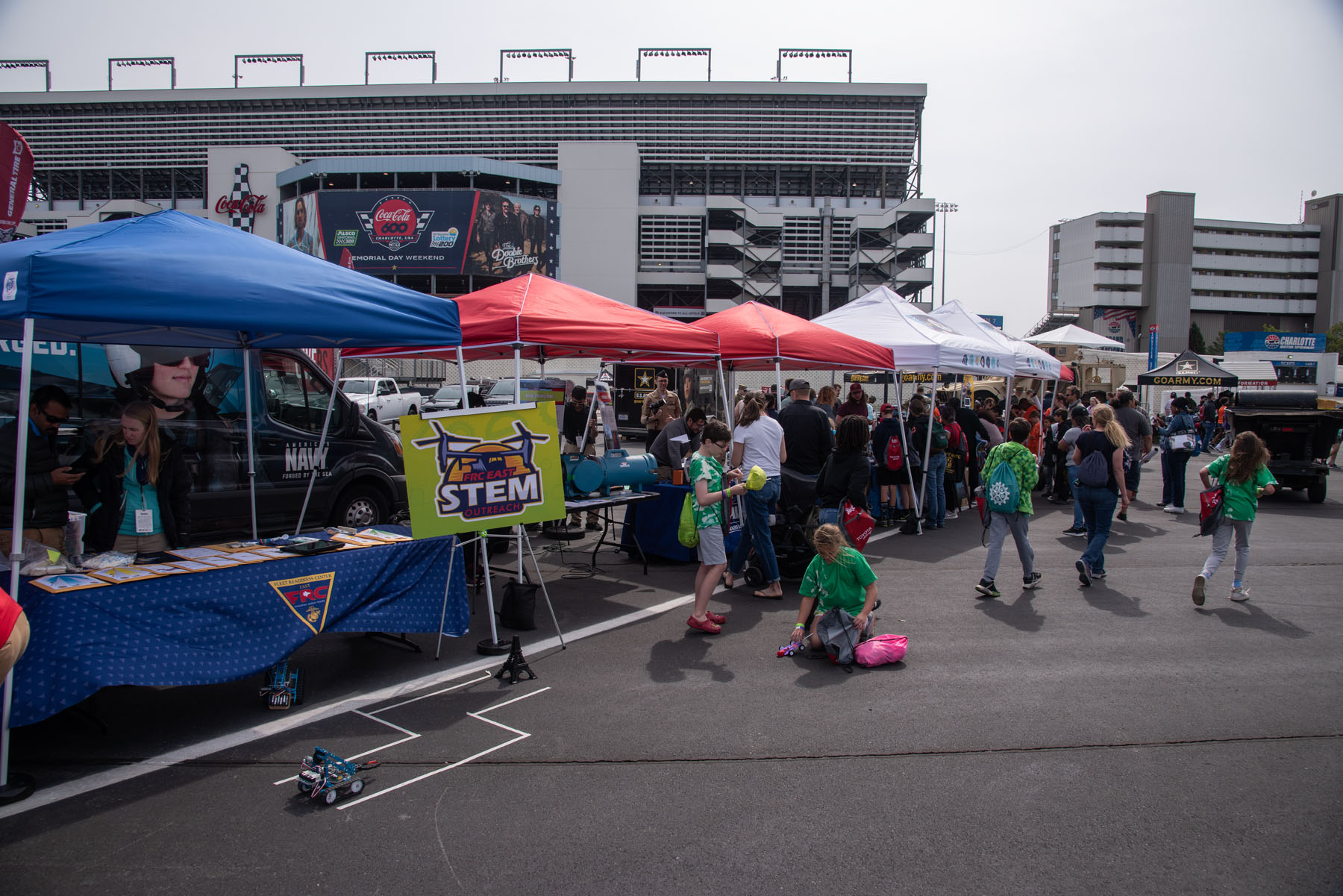 NIWC Atlantic Supports Coca Cola 600 STEAM Expo Photos