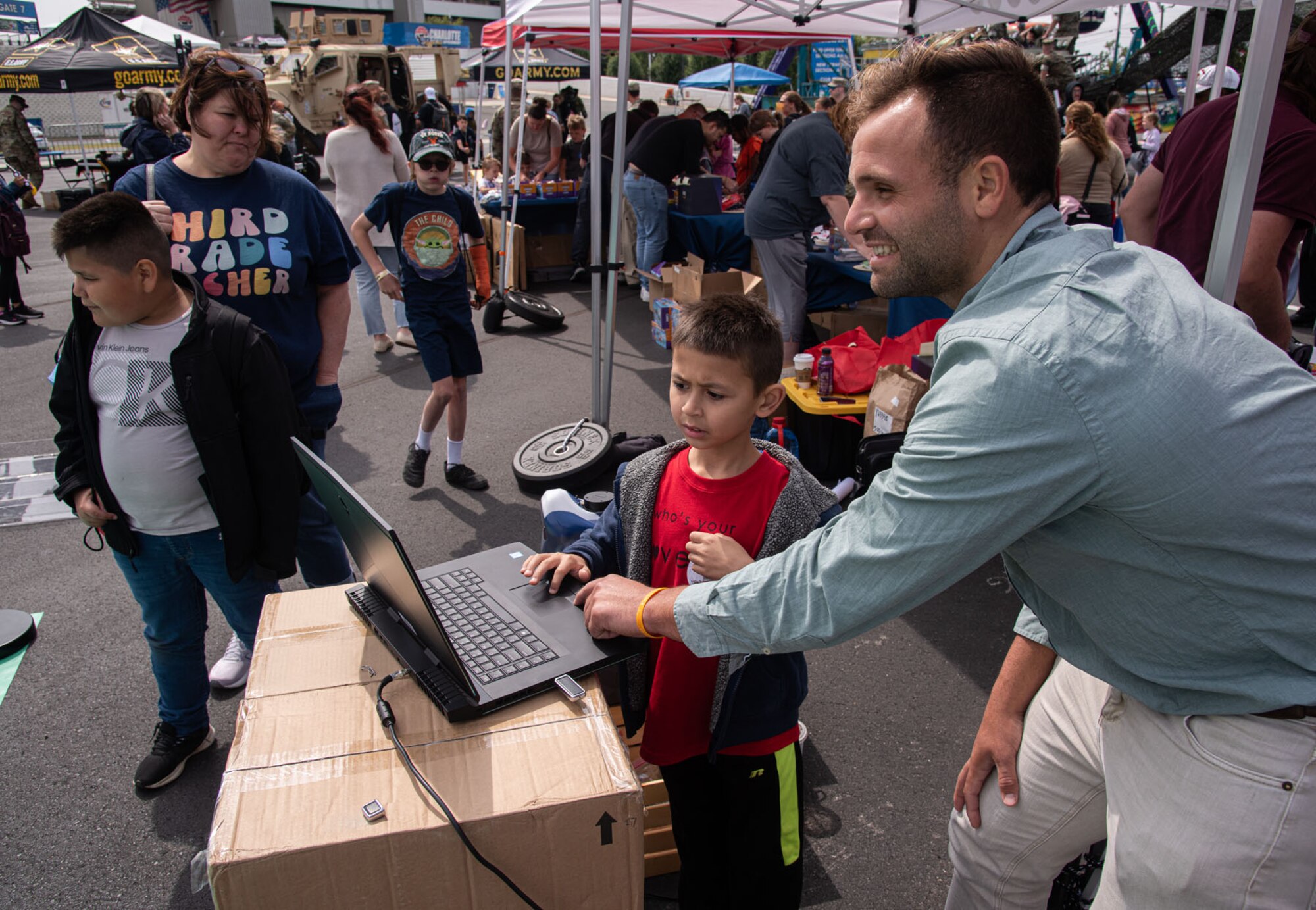 NIWC Atlantic Supports Coca Cola 600 STEAM Expo Photos