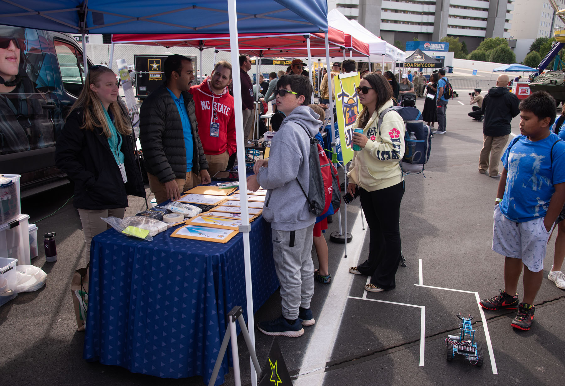 NIWC Atlantic Supports Coca Cola 600 STEAM Expo Photos