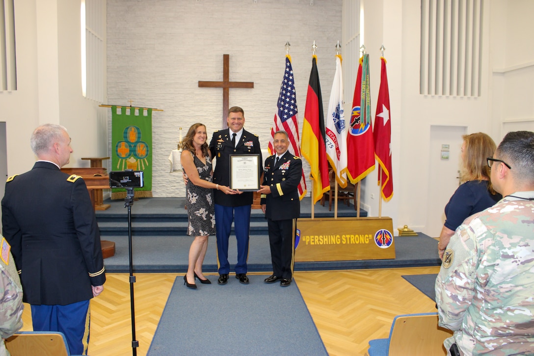 56th Artillery Command Army Reserve chaplain promoted to lieutenant colonel